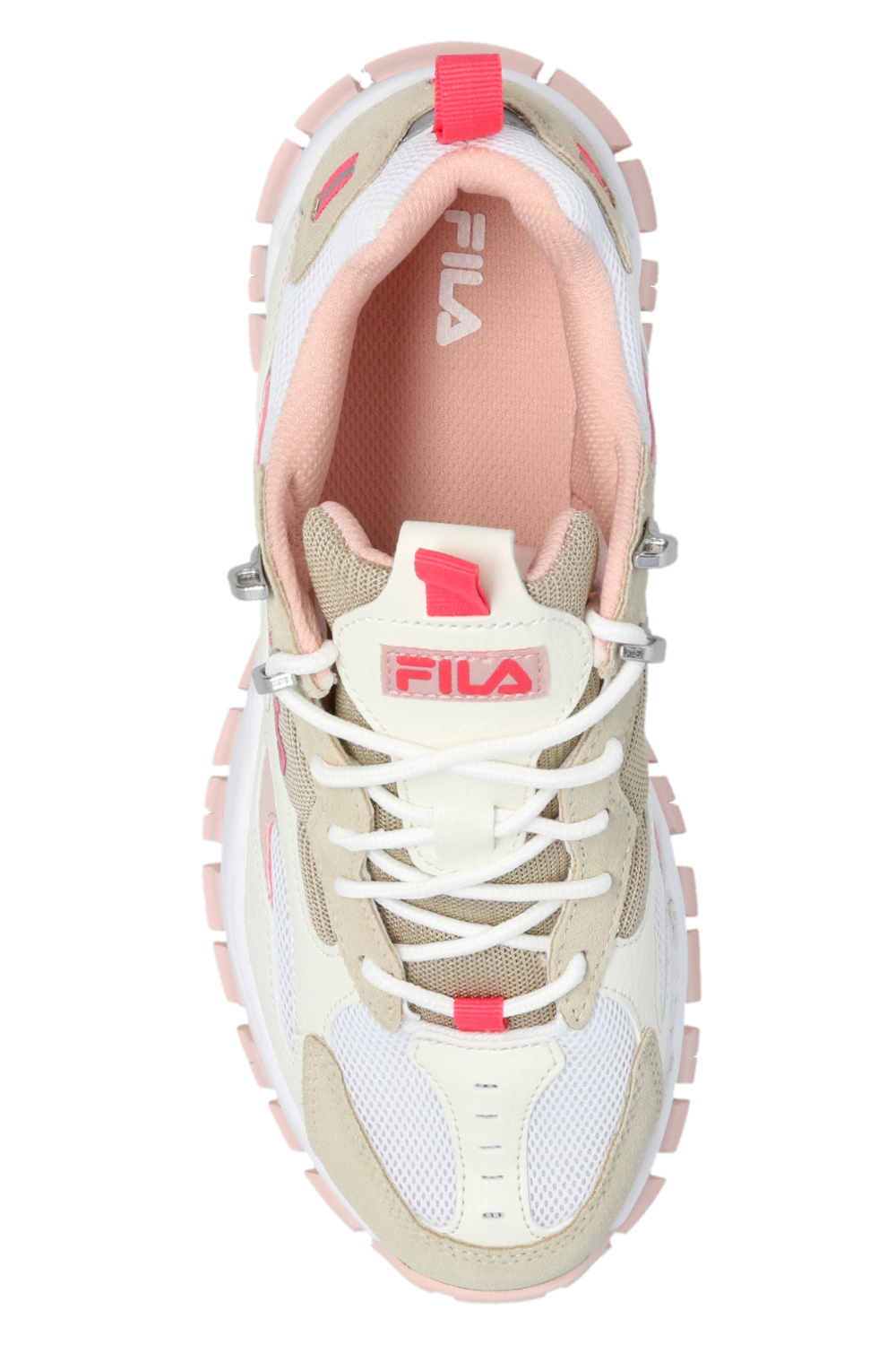 Fila fashion disruptor blanche et rose